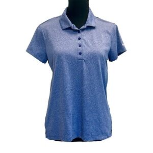 Nike golf dri-fit women’s purple short sleeve polo shirt Sz M